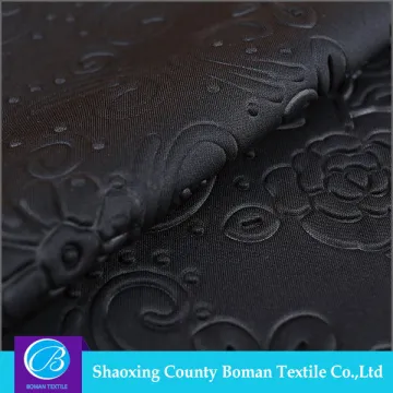 Textile fabrics supplier Top selling Fancy Knitted custom embossed scuba fabric