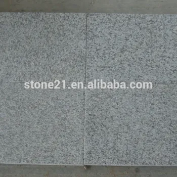 G603 flamed grey granite tile floor