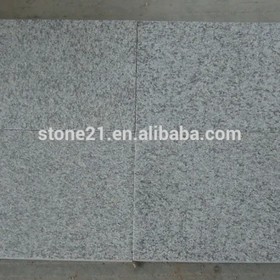 G603 flamed grey granite tile floor