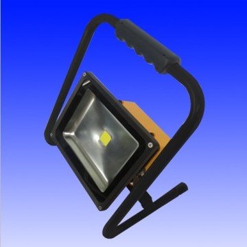 12V Built-in Rechargeable Battery Powered 30W LED Floodlight