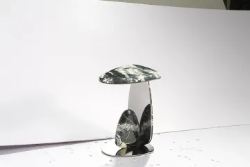 Modern High-End Stainless Steel Side Table