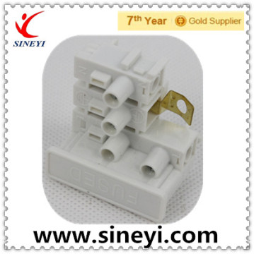 Fused terminal Luminaire Push WireTerminal Connector