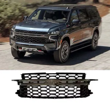 Factory Direct Gloss Black Front Grille for Chevrolet Tahoe Z71 Accessories 2018-2019