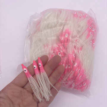 5Tolors seperti jarum 6cm sotong sotong skirt memancing lembut memancing