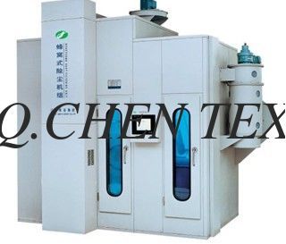 Textile Spinning Machine With Honeycomb Dust-ffiltering Unit