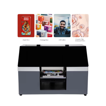 Modified UV Single Printer Head A5 Small Inkjet UV Printer for Acrylic Cards & Power Banks