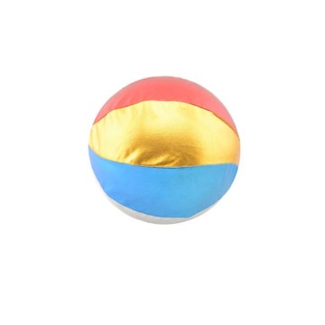 Factory Price Colorful Printing Pvc Toy Ball with Shiny Fabric Surface in Basketball Design