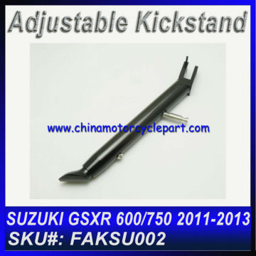 Niestandardowy kickstand dla Suzuki 2012 2012 2013 GSXR 600 lub GSXR750 Black