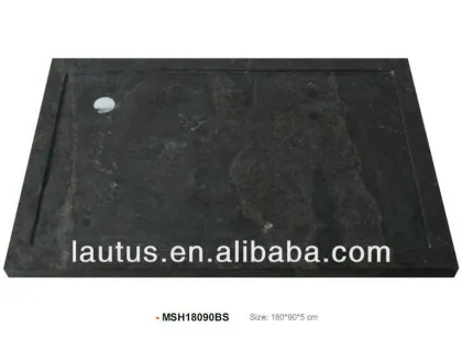 180*90cm american standard black granite shower trays