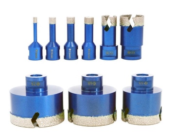 Shdiatool Viopum Brazed Diamond Core Bit per perforazione in marmo in ceramica in piastrella in porcellana