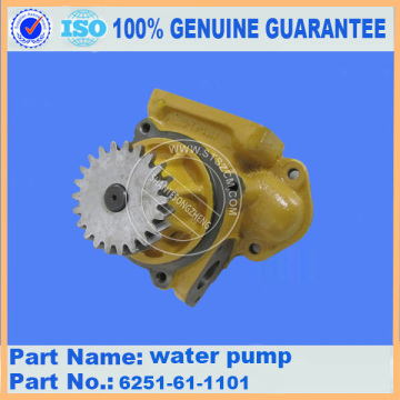 Komatsu water pump 6251-61-1101 for PC450-8