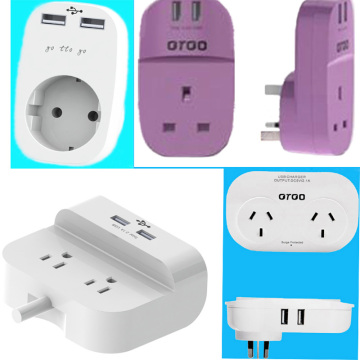 australia uk socket adapter / 5v 2a usb charger adapter/ switching power adapter