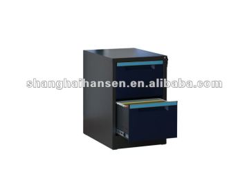 2-Drawer Aluminium Office Filing Cabinet
