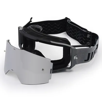 Jiepolly Fast Delivery: Motorcross Dirt Bike Goggles - Dustproof Racing Glasses