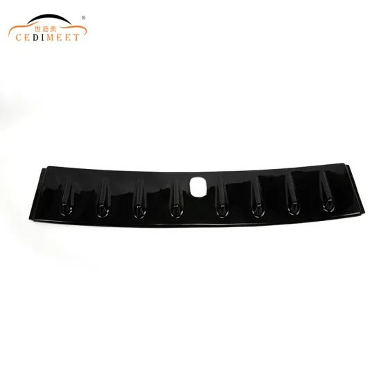 High Wing Rear Top Spoiler for Lancer EX 2010 - Black Acrylic Material Boot Roof Spoiler Auto Part