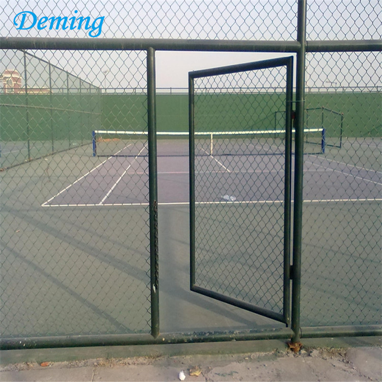 PVC Coated Wire Mesh Galvanised Stadium Fence Gates