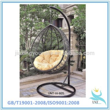 China swing egg chair 2015---new design rattan swing egg chair hot sale