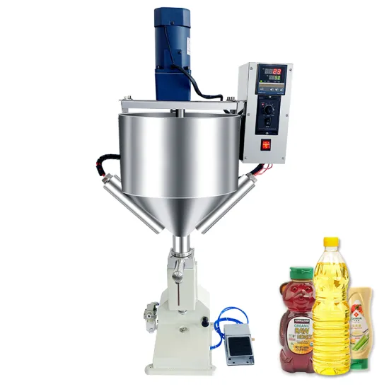 Factory Price YK A02-H: High-Efficiency Honey, Chocolate Ketchup, Jam, and Butter Filling Machine with Mixing and Heating Function