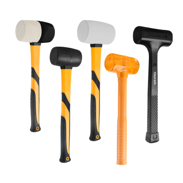 Gsfixtop 240OZ 680G Black & White Double Face Rubber Hammer - OEM Manufacturer
