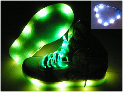 Shoe Decorations shoes light up