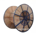 Grande table de bobine en bois en bois