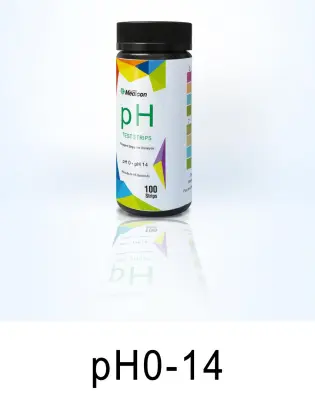 pool chemical test strips ph0-14 paper