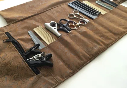 Retro Roll Bag Leather Tool Roll