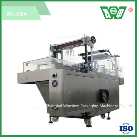 Shanghai Wanshen WB 350A Adjustable Transparent Membrane Packaging Machine