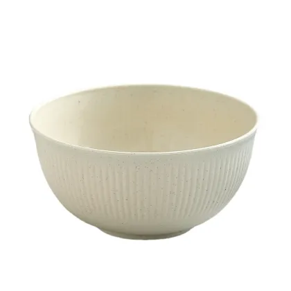 Eco-Friendly Reusable Wheat Straw Cutlery Cereal Bowl Set