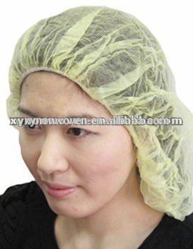 SPP Snood cap with hairnet/SPP nonwowen snood cap