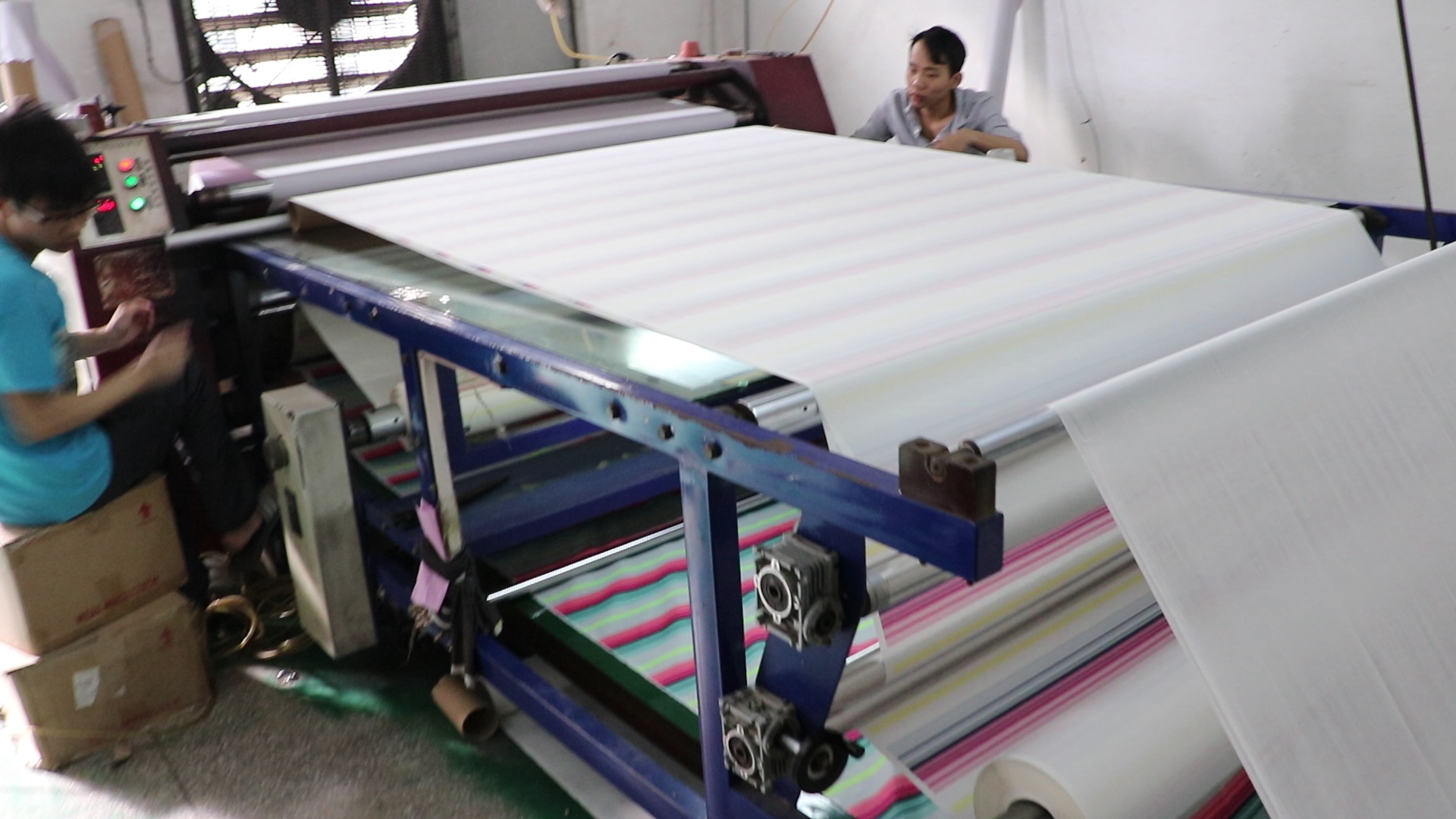 High Precision Digital Roll to Roll Calendar Machine