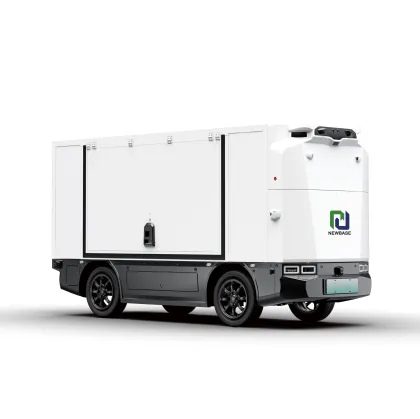EU Cold Chain Autonomous Logistics Van for European Food Delivery
