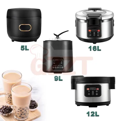 Fully Automatic 9L Tapioca Cooker & Boba Pearl Cooking Pot