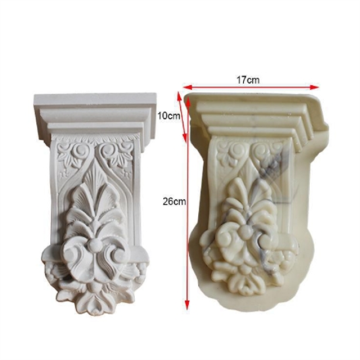 Silicone Mold for Gypsum Corbel Production