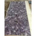 Lempengan batu amethyst semi mulia tembus