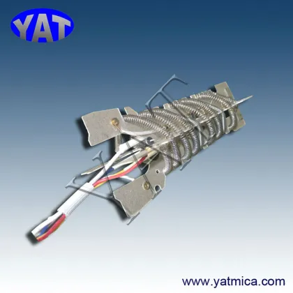 Mica home appliance heating parts for hair dryer