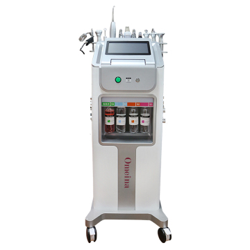 Omeina 10-in-1 H2O2 Bubble Hydra Dermabrasion Facial Machine for Deep Skin Cleansing