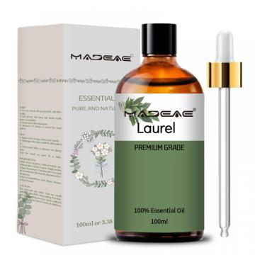 Huile essentielle 100% Pure Natural Bay Laurel pour les soins aux cheveux de la peau