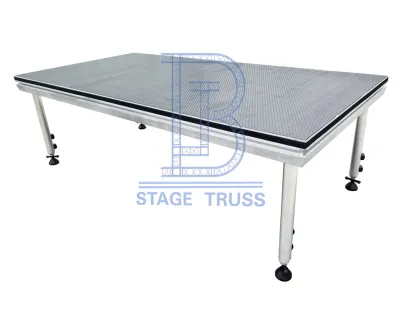 Aluminum alloy truss stage