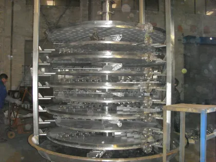 Uric acid chloride special disc dryer