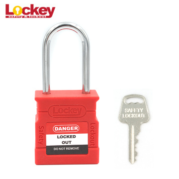 5mm Steel Shackle Lock Safety Lockout Padlock