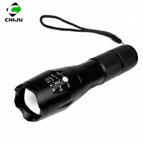 Rechargeable High-Power Zoomable 2000 Lumens T6 LED Tactical Flashlight G700 TC1200 Pro