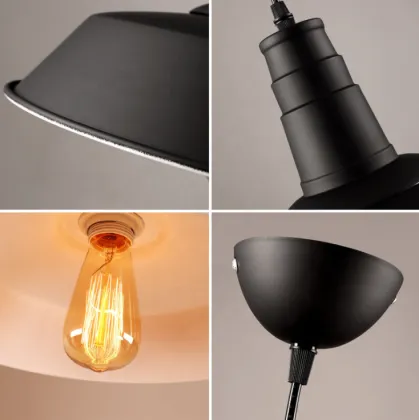 Manufacturer Simple Metal Chandelier for Restaurant