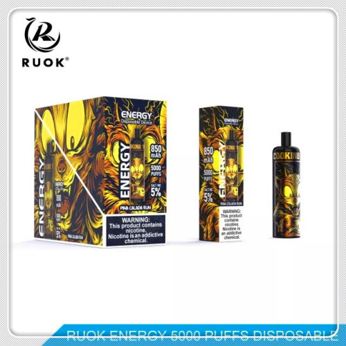 Ruok Energy 5000 Puffs 공장 가격