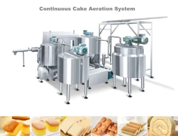 Rk Baketech China Industrial Continuous Cake Mixer Aeration System