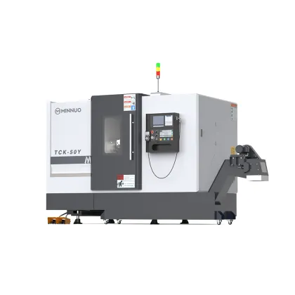 Fanuc Controlled CNC Slant Bed Lathe Superior Performance
