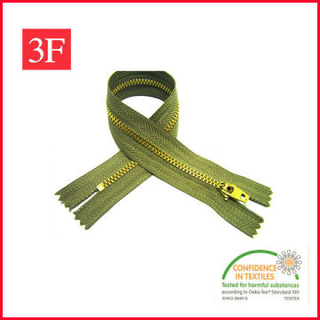 Decorative Metal Zippers