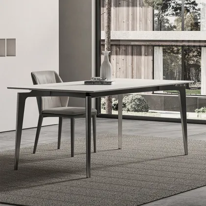 Home dining room long table