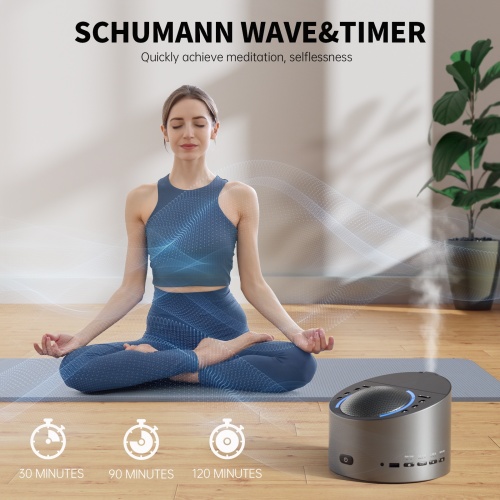 4in1 Smart White Noise Machine with Schumann Wave