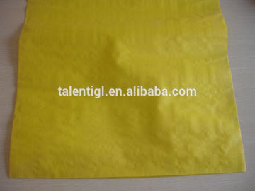 Yellow color Cheap price PP woven bag with Good quality
